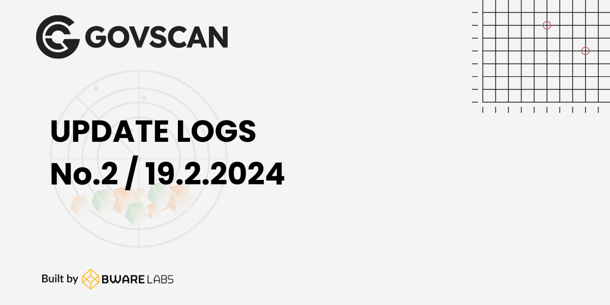 GovScan Update Logs – #2