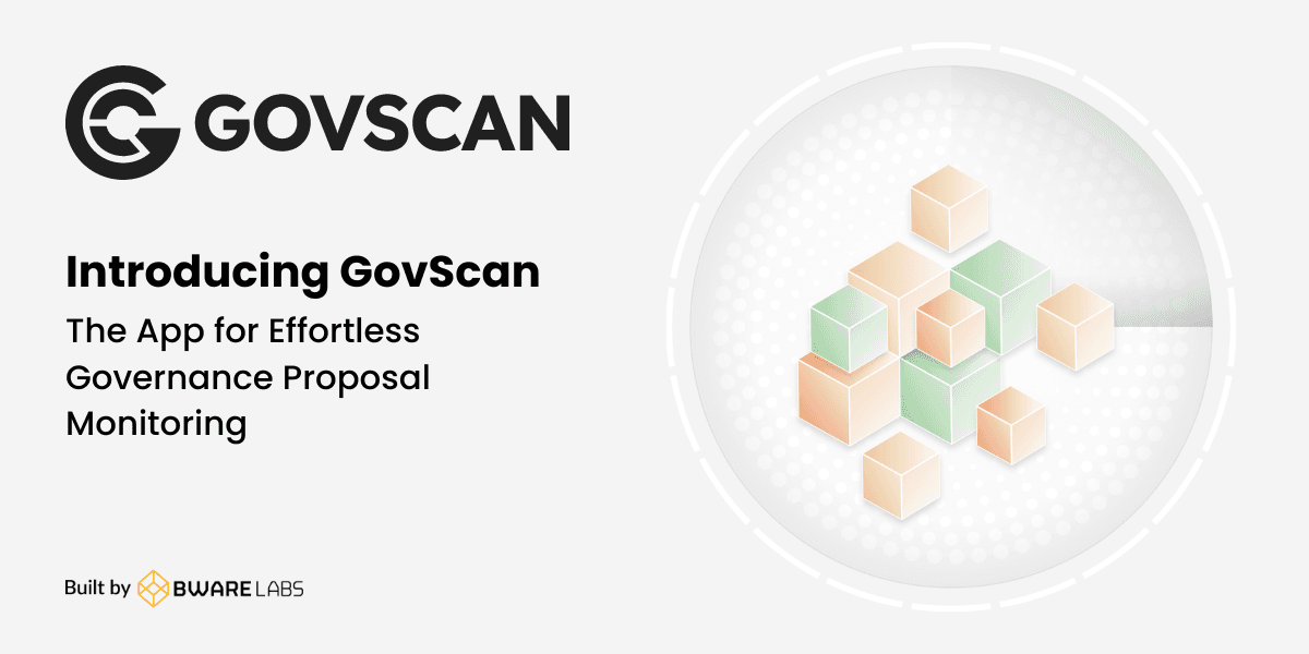 GovScan: Governance Monitoring, Simplified